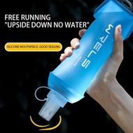 Water Bottle Collapsible Soft Flask Water Bottle for Running 250ml 500ml BPA Free