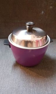 無印風 紫色304不鏽鋼內鍋 迷你電鍋造型