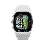 SHOT NAVI INFINITY Touch Golf GPS Watch (Made in Japan) - White