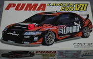富士美 1比24 三菱 Lancer EVO VII PUMA 模型車