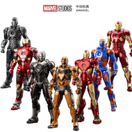 ZD Toy The Avengers Iron Man MK9MK10 MK12 MK14 MK18 MK19 MK23 MK27（Disco ‌ MK28 MK37 MK38 Figura Aks
