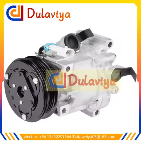 Air Conditioning Compressor with Clutch For Chevrolet Spark 2013-2014 4-Pulley Groove CO29144AN 9519