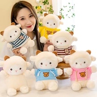 Alpaca sheep teddy bear wearing a cute shirt - Super cute gift