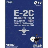 S14 Aviation Fighters Series AVFS #024 E-2C Hawkeye 2000 Pre-painted die-cast model U.S. Navy VAW-11