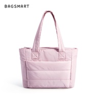 Free shipping BAGSMART Womens Tote Bag Quilted Shoulder Bag Handbag for Travel Work Gym Lightweight