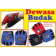 Sarung Tangan Gim Sport Glove GYM Fitness Angkat Berat Sukan Basikal Bicycle Motor Bike Motorsikal M