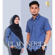 Rezhancustomz -  Baju Korporat NAVY DENIM