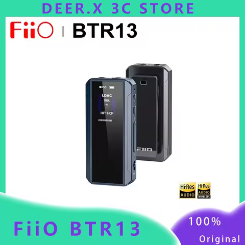 Fiio Btr13 Bluetooth Headphone Amplifier Supports Ldac Aptx Ll Custom 3.5mm/4.4mm, Compatible With M