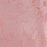 Satin Jacquard Salmon Floral Motif (1M)