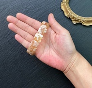 精選超美果凍體 櫻花瑪瑙 天然瑪瑙手鍊 增強運勢 吸引正面能量