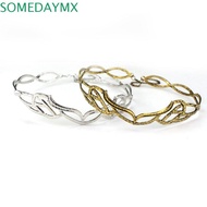 SOMEDAYMX Hobbit Elrond Tiaras, Adjustable Headband Alloy Elf Lord Crown, Fantasy Handmade Vintage E