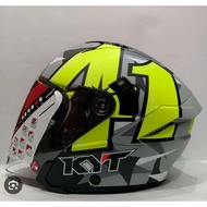 KYT HELMET NFJ ESPARGARO 2019 GLOSSY GREY