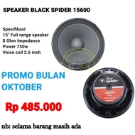 Terlaris Speaker Black Spider 15600 Speker 15 Inch Blackspider 15600