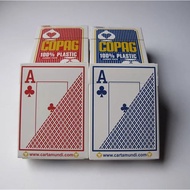 [EXPRESS DELIVERY] COPAG Cards Jumbo Index Poker Size Plastic Texas Hold'em Poker