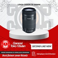 CANON 55-250MM LENS 55-250 telephoto lens is Canon telle lens