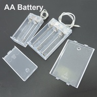 3slot  AA Battery Holder Box Case with Switch  2slot AA 4.5V Battery Holder Box Case with Lead Trans