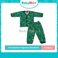 Baju Tidur Pajamas Budak Bayi Lengan Panjang Lelaki Perempuan (0-6Bulan) Baby Kids Newborn Sleepwear