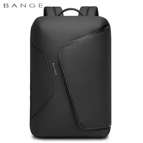2024 BANGE Business Backpack Men Luxury Waterproof School Laptop Backpacks Travel Bag Aesthetic Back