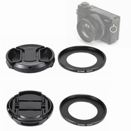 49mm Filter Adapter Ring Lens Cap for Canon G7 X Mark III G7 X Mark II G5 X Mark II G5X