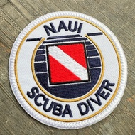 NAUI Scuba Diver embroidered patch