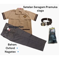 Boy scout uniform set, short shirt, long pants