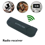 SDR Receiver SDR Radio Tuner Receiver ABS + Metal RTL2832U USB2.0 DVB-T FM SDR RTL with Antenna and