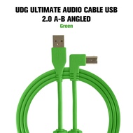UDG Ultimate USB Printer Cable 2.0 A-B Bend Straight L-Shaped for DJ Disc Player Connection Audio Li