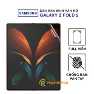 Dán màn hình chính Samsung Galaxy Z Fold 2 full màn hình chống bám vân tay PPF cao cấp dẻo vân mờ –