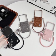 Phone Case For Motorola Razr 60 50 Moto Razr 60 50 5G Luxury Litchi Striae PU Leather Hard Back Cove