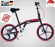 [SG READY STOCK!] V-Air+ Pro/ HITO X4/ X6/ foldable 20"/ 22" with Shimano Parts and Disc Brake ***7 Speed***