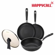 happycall mond IH fryingpan wok lid set Nonstick Diamond Coated pans woks