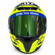 KYT TT COURSE FUSELAGE Matt Yellow Helmet Size M Preloved KYT Second Hand Helmet