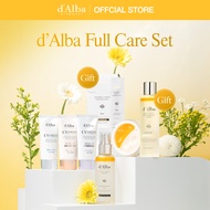 [d'Alba Official] Full Care Set (First Spray Serum 100ml, Double Serum and Cream 70g, Purple Tone Up