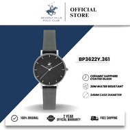 Beverly Hills Polo Club BHPC Jam Tangan Wanita Ladies Leather Quartz Watch BP3622Y