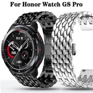 [HOT JUXXKWIHGWH 514] For Honor Watch GS Pro Magic Watch 2 46Mm Stainless Steel Strap Alloy Metal 22Mm Watch Band Dragon Scale Bracelet Wristband