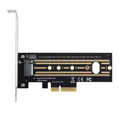 64Gbps PCIe4.0 X4 Gen4 M-key M.2 Expansion Card NVME PCIE Adapter M.2 NVME to PCIE Adapter for 2230 