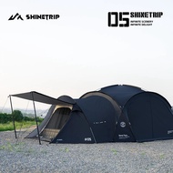 ShineTrip Outdoor Extra Large Camping Shade Tent Family Travel Expandable Space camp Gazebo Rain and