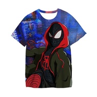 authentic Spiderman Hulk Children 3D Cartoon Tshirt for Boy Marvel Printing spiderman Boys T Shirt G
