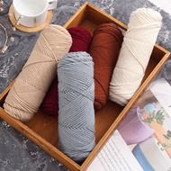 8Ply / 100G Milk Cotton Yarn Wool Thread For Knitted Scarf Handmade DIY Crochet Lover