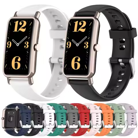 For Huawei Watch Fit Mini Soft Silicone Strap Bracelet Belt Replacement Smart Watch Wristband Access