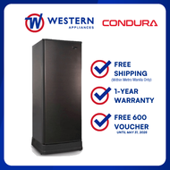 Condura CSD231SAI 7.7cu.ft. Inverter, Single Door Refrigerator