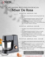 MIXER DE ROSA SIGNORA