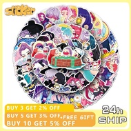 50pcs Anime Kpop Demon Hunters Stickers DIY Laptop Bicycle Luggage Stationery Party Favors Gifts