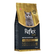 Reflex Plus 1.5kg Gold Cat Dry Food Kitten BSH Persian Gold Series Cat Food