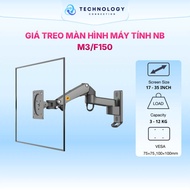 NB M3 / F150 Computer Monitor Mount - 17 -35 inch Wall Mount Monitor Stand