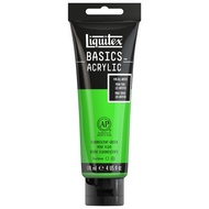LIQUITEX BASICS ACRYLIC - FLUORESCENT GREEN