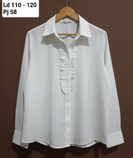 PRELOVED BLOUSE KEMEJA KOREA IMPORT SECOND [ Violetta Thrift ]