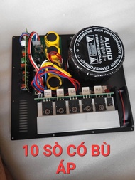 Mạch sub điện 10 sò có bù áp và kèm Bass sub 40 coil 76 100 chọn lọc