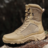 511 Tactical Boots Waterproof Combat Boots Ultralight High-top  Army Boots Wear-resistant Breathable
