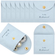 JewelryBagsBrideaidGiftsSetof8VelvetallJewelryPouchwithButtonBraceletEarringNecklacePackagingBrideai